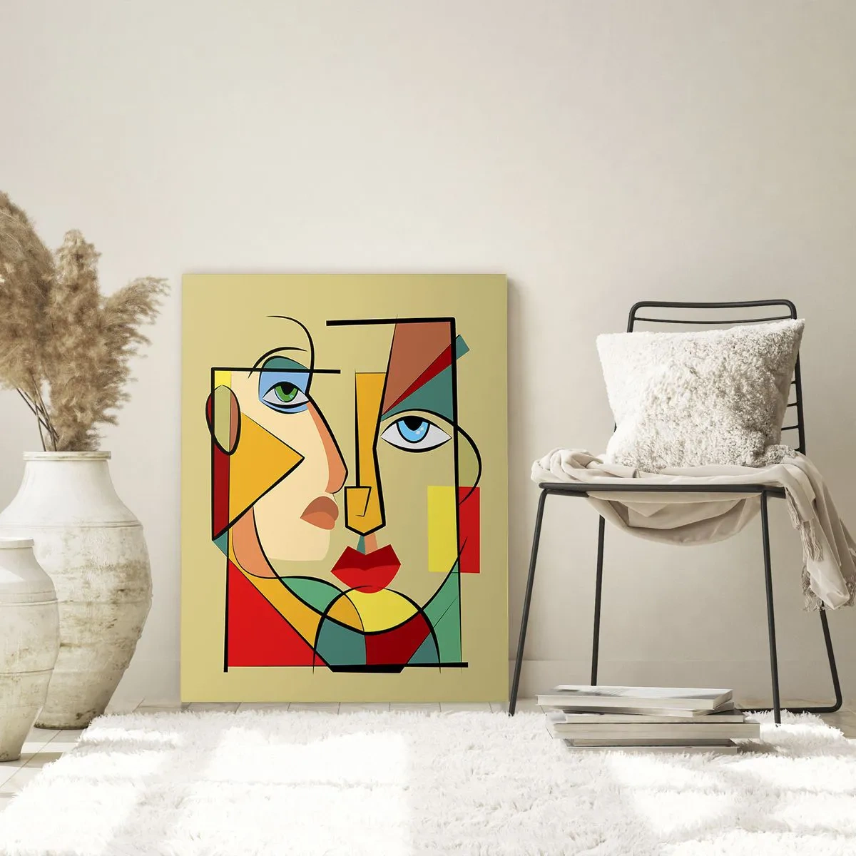 Obraz na skle - Shodný pár - 50x70 cm