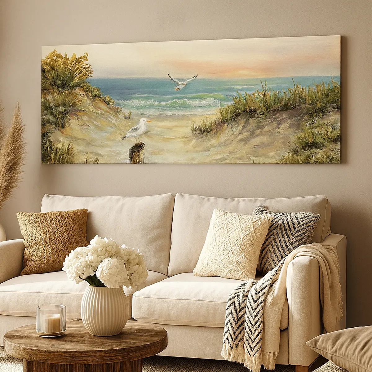 Obraz na plátně - Bezvětří a samota - 30x30 cm