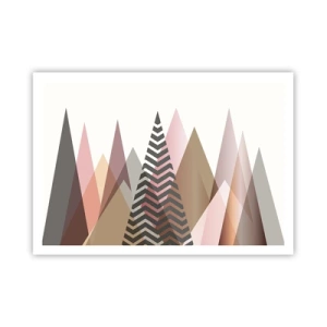 Plakát - Pyramidální pohled - 100x70 cm