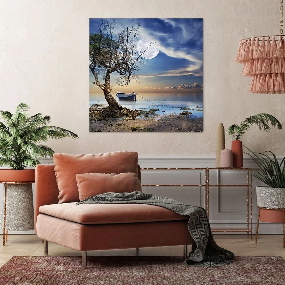 Obraz na plátně - Je to konec nebo začátek? - 40x40 cm