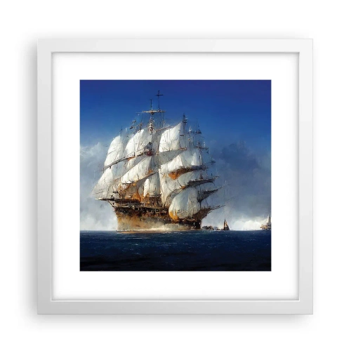 Plakát v bílém rámu - The great glory! - 30x30 cm