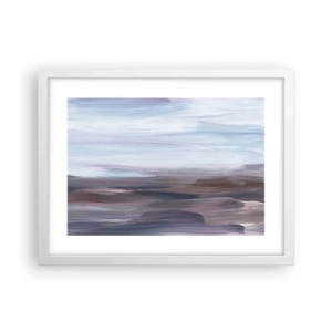 Plakát v bílém rámu - Živly: voda - 40x30 cm