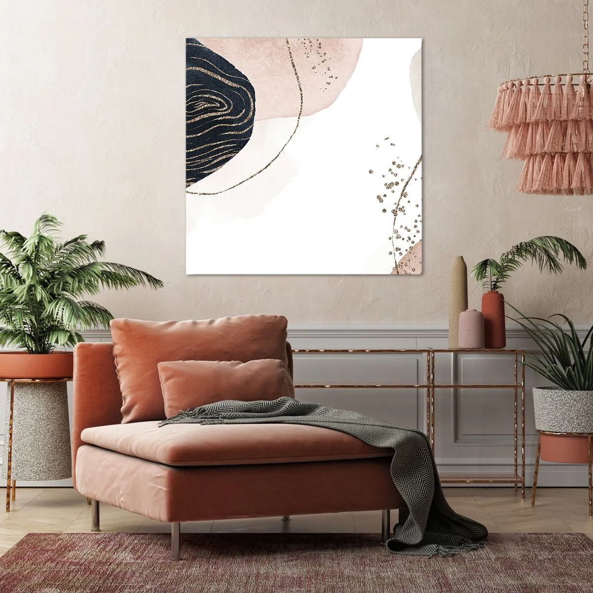 Obraz na plátně - Vše plyne - 60x60 cm