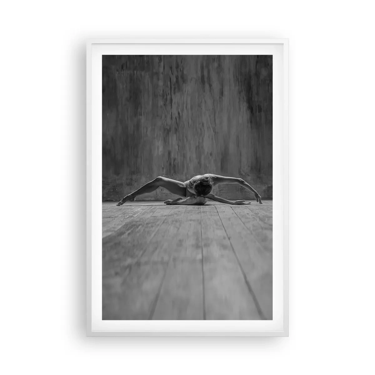 Plakát v bílém rámu - Nalezená symetrie - 61x91 cm