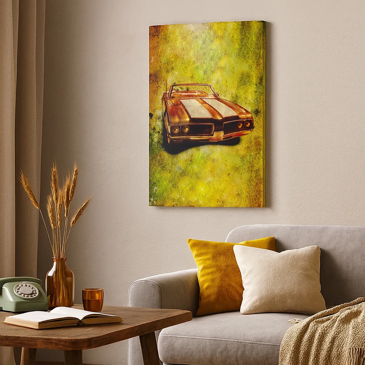 Obraz na plátně - Síla začarovaná do tvarů - 50x70 cm