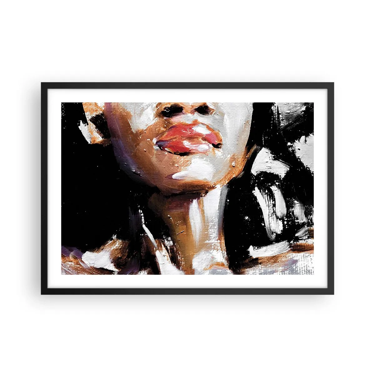 Plakát v černém rámu - Hrdost bez předsudků - 70x50 cm