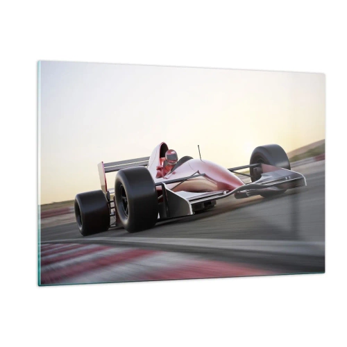 Obraz na skle - Vždy vítěz - 120x80 cm