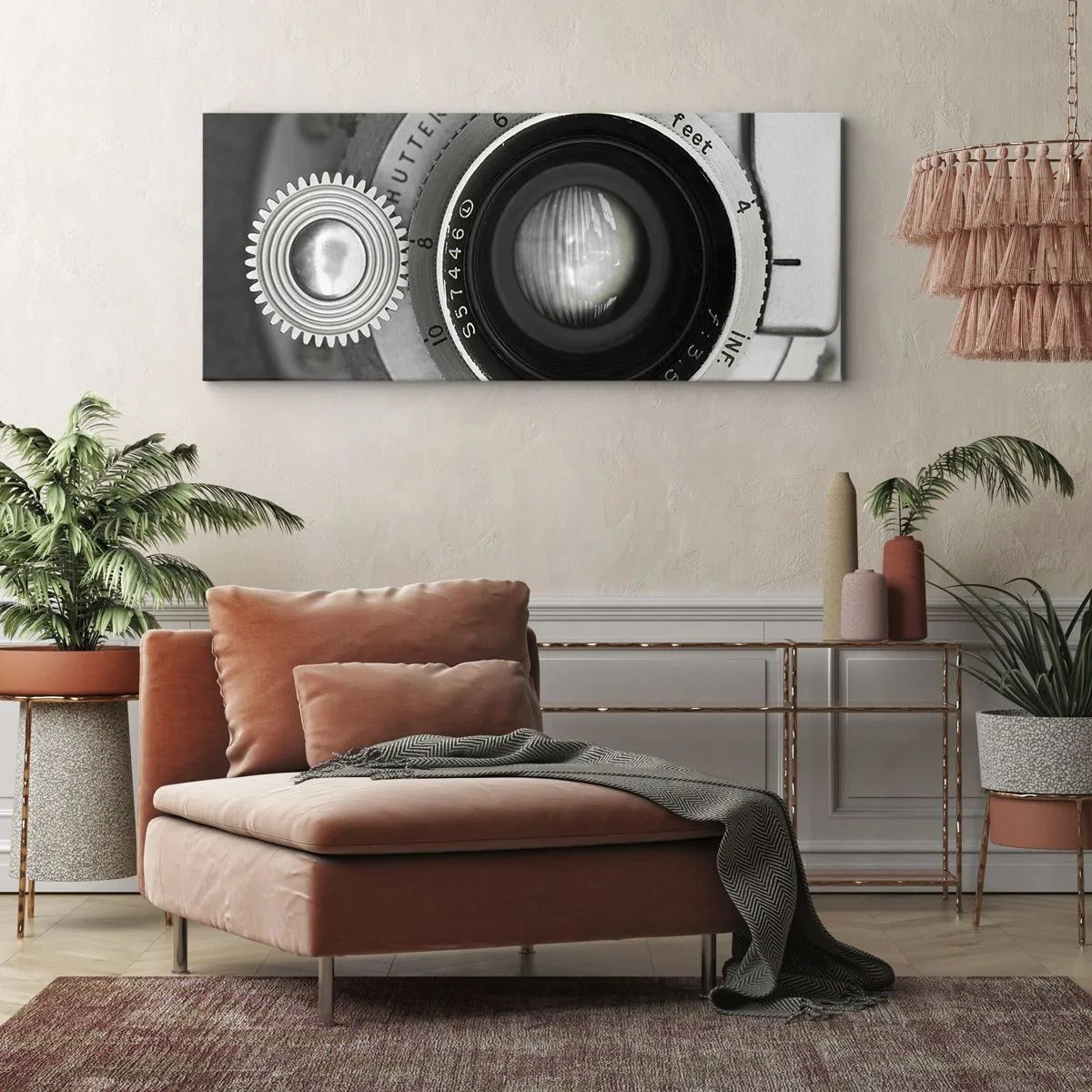 Obraz na plátně - Příběh o Hollywoodu - 160x50 cm