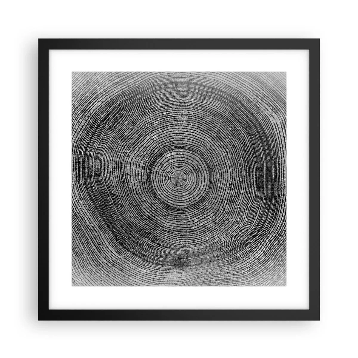 Plakát v černém rámu - Znamení doby - 40x40 cm