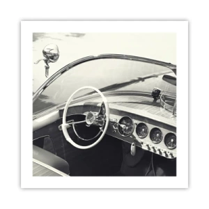 Plakát - Počasí pro bohaté - 50x50 cm