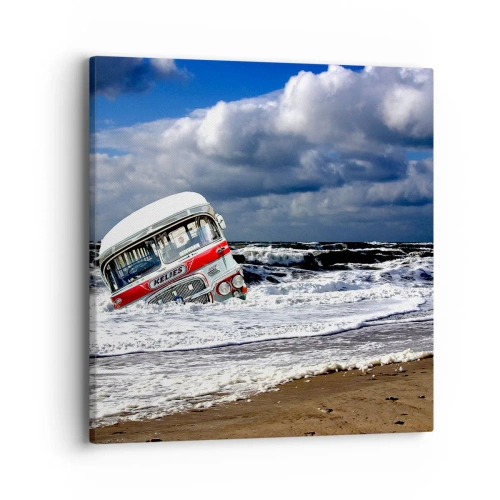 Obraz na plátně - A čemu se divíš? - 40x40 cm