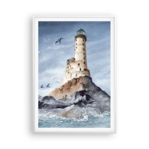 Plakát v bílém rámu - Nepřemožitelná - 70x100 cm