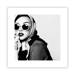 Plakát - Pozdravy z 60. let - 30x30 cm