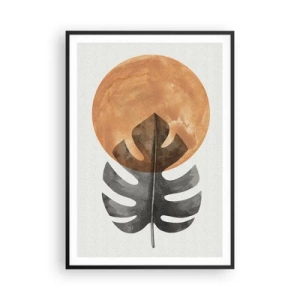 Plakát v černém rámu - Vždy slunce - 70x100 cm