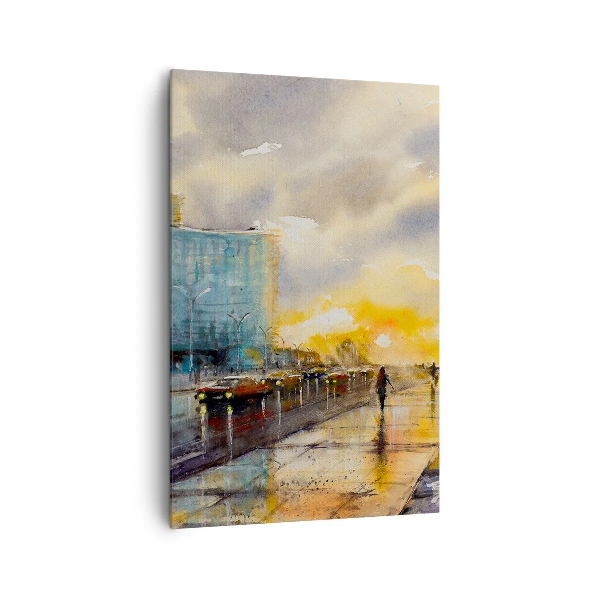 Obraz na plátně - Život na pobřeží - 80x120 cm