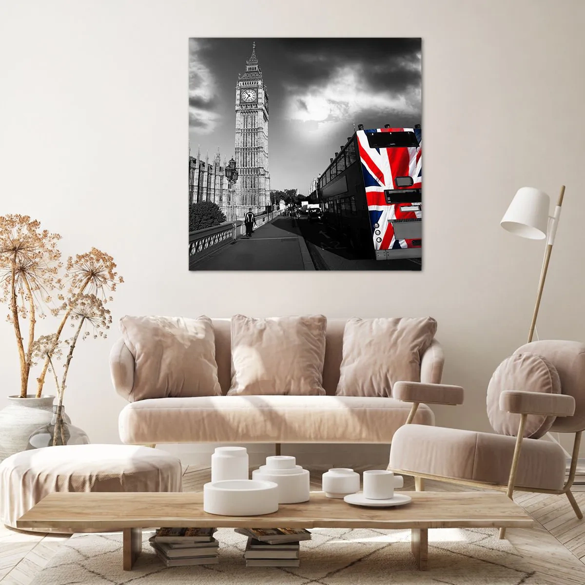 Obraz na plátně - Hrdá a velká - 50x50 cm