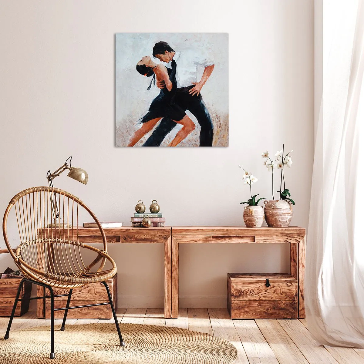 Obraz na plátně - Tango mých tužeb a snů - 30x30 cm