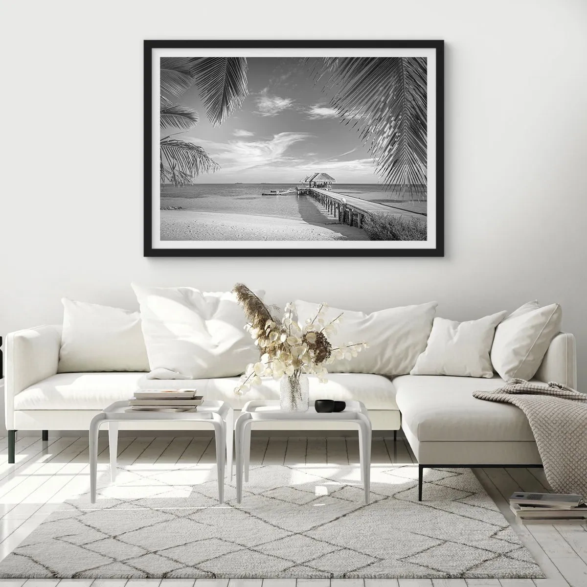 Plakát v černém rámu - Vzpomínka nebo sen? - 40x30 cm