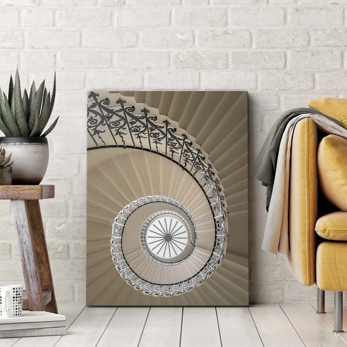 Obraz na plátně - Uvnitř mušle - 50x70 cm