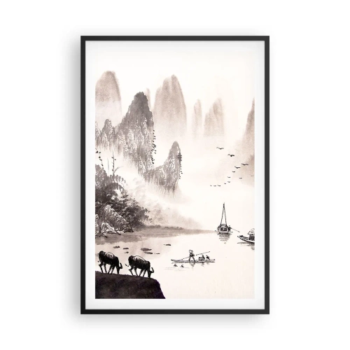 Plakát v černém rámu - Exotická všednost Východu - 61x91 cm