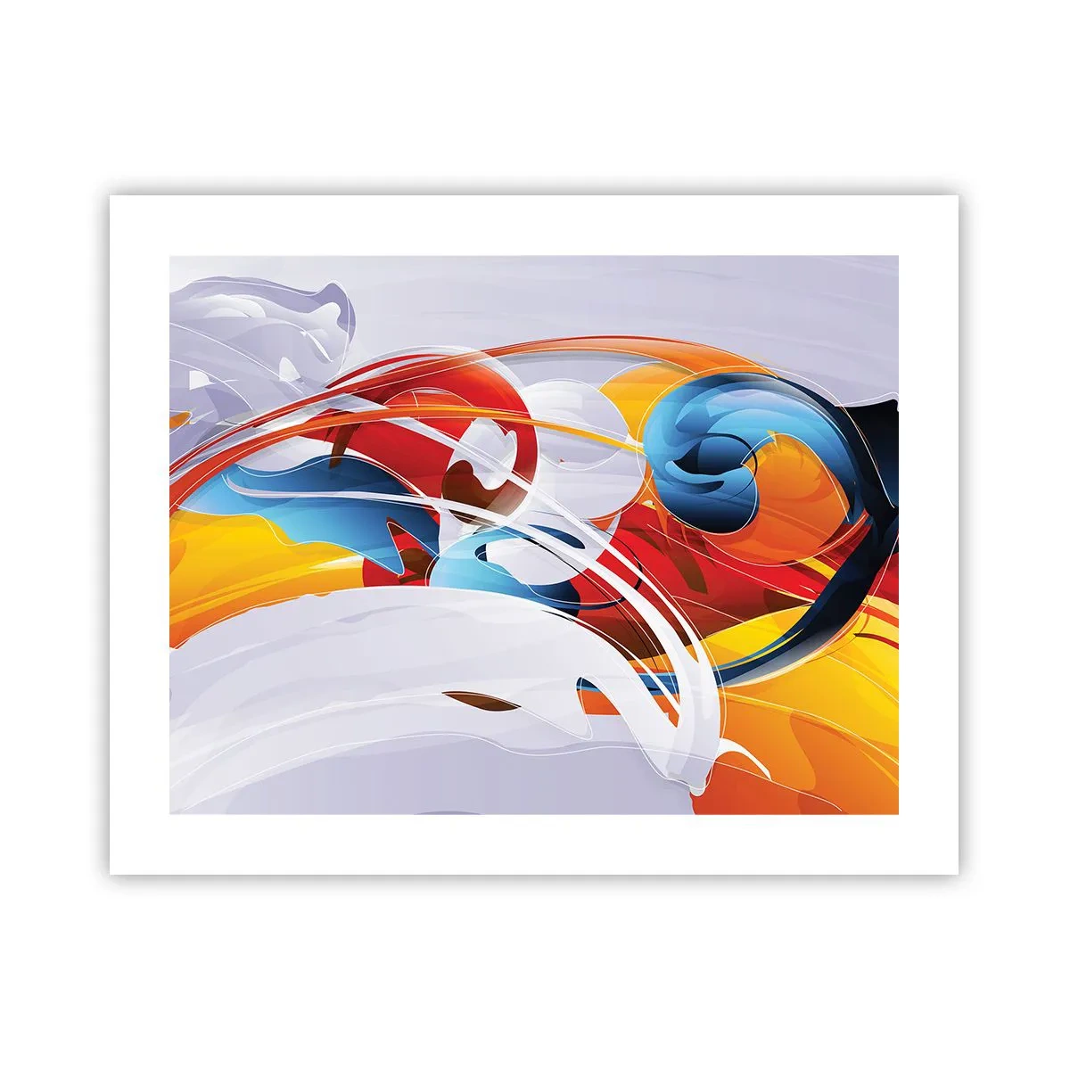 Plakát - Tanec živlů - 50x40 cm