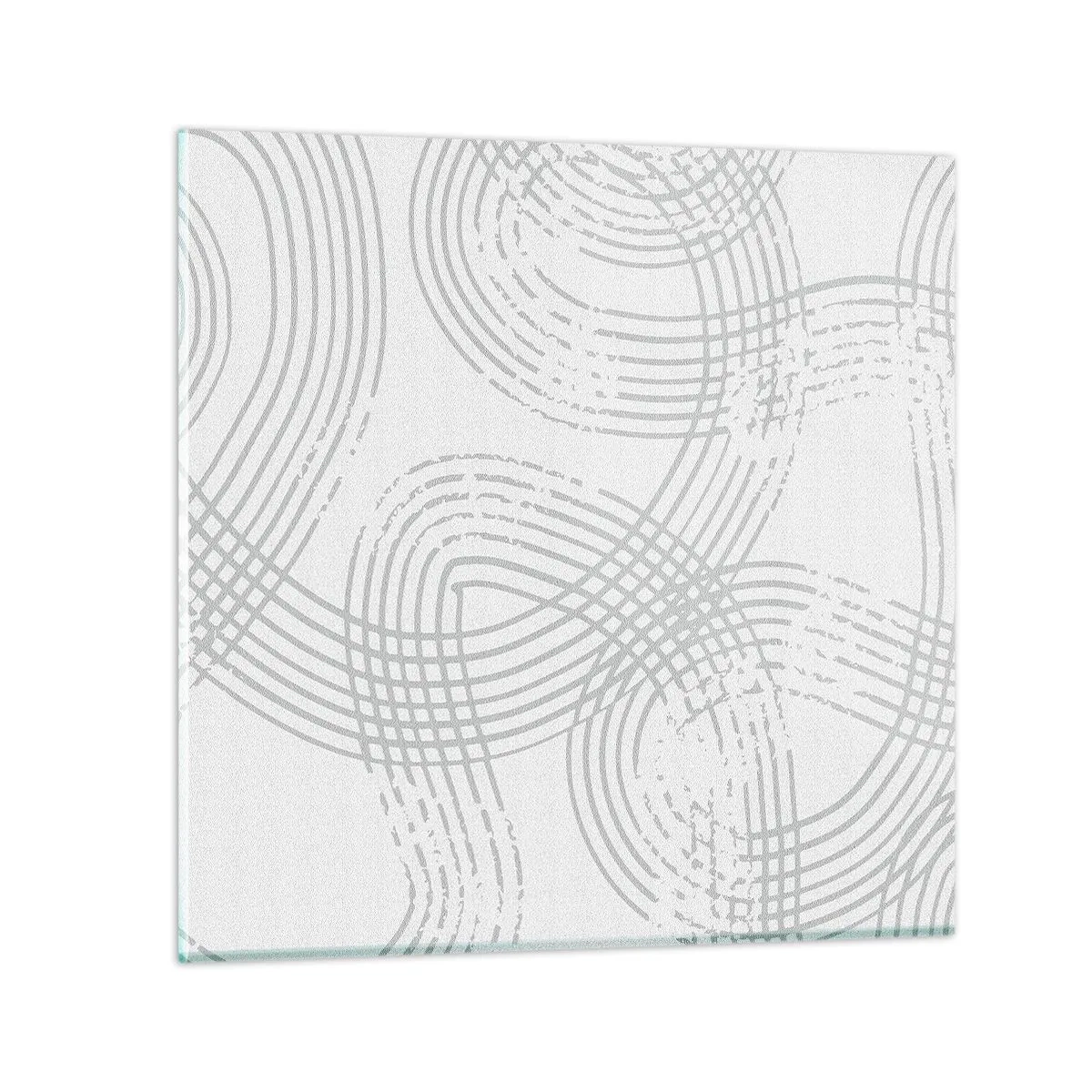 Obraz na skle - Snadné východisko neexistuje - 50x50 cm