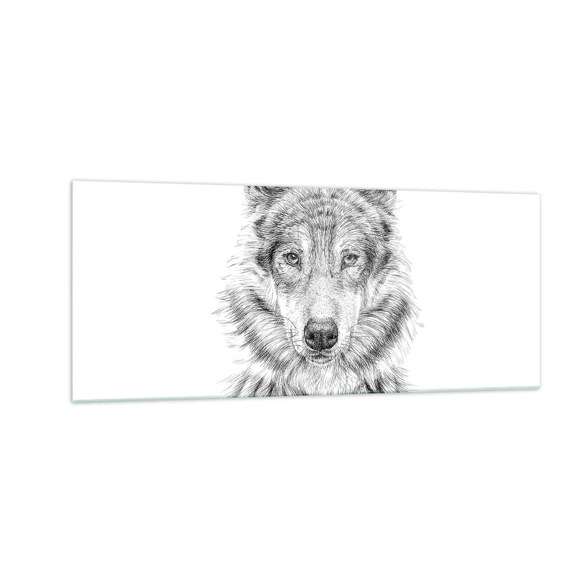 Obraz na skle - Rozený vůdce - 100x40 cm