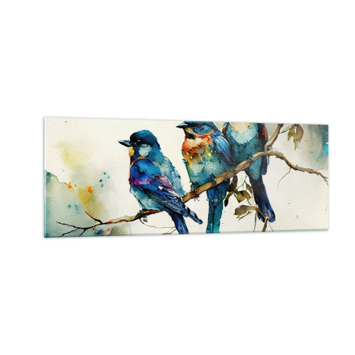 Obraz na skle - Urazil se? - 140x50 cm