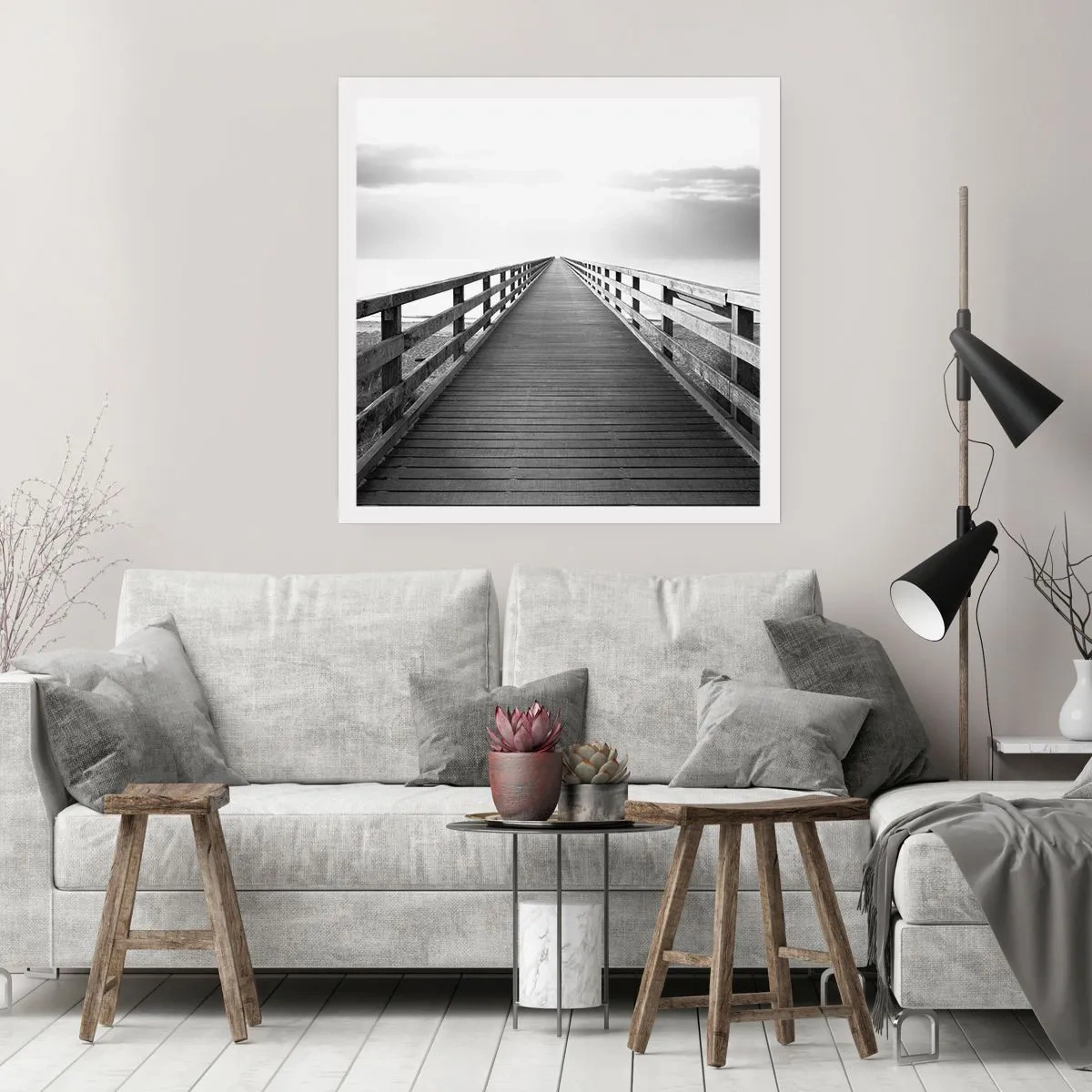 Plakát - Do dálky… - 50x50 cm