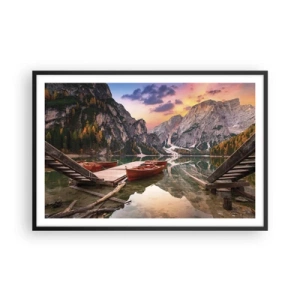 Plakát v černém rámu - Slib dne - 91x61 cm