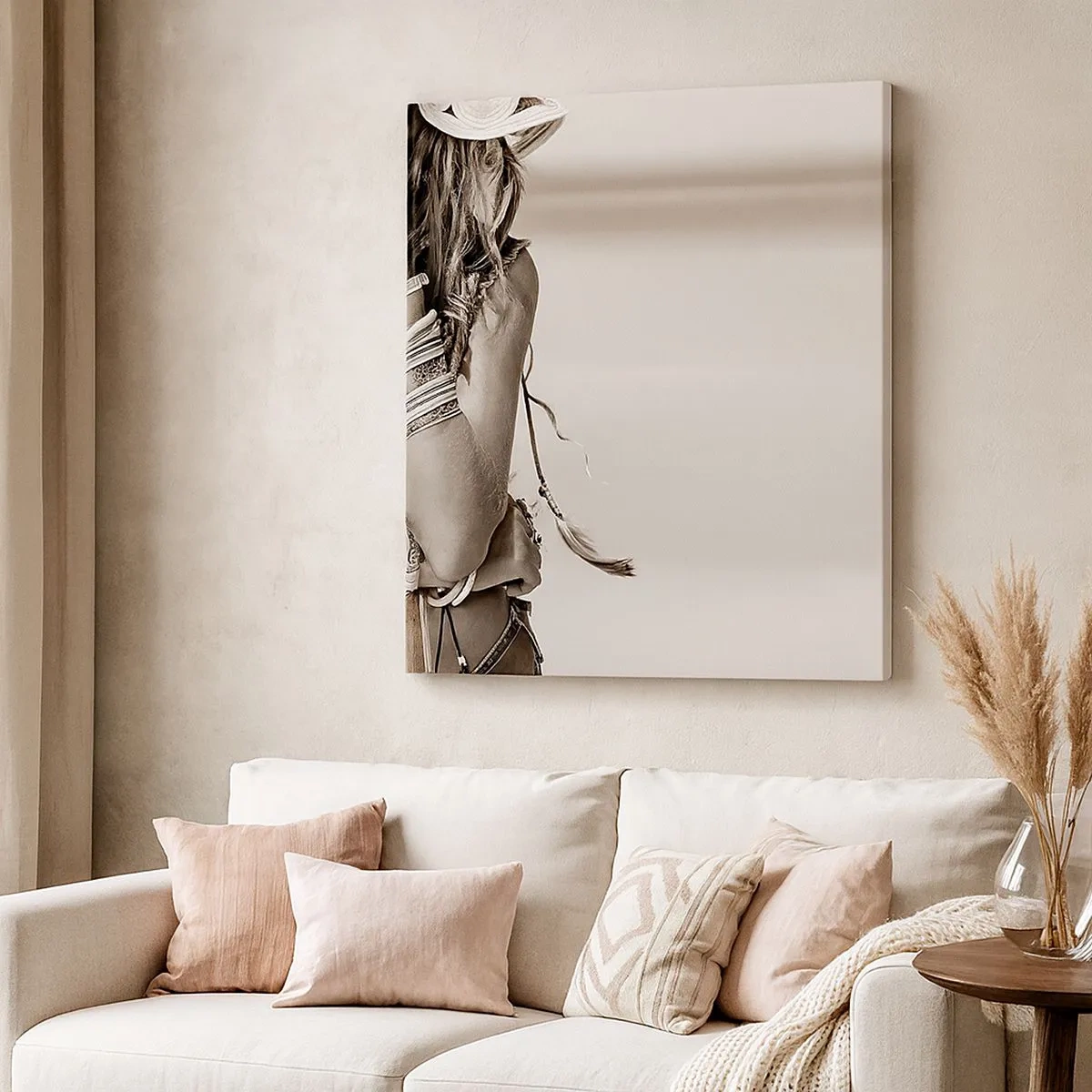 Obraz na plátně - Jako dívka - 30x30 cm