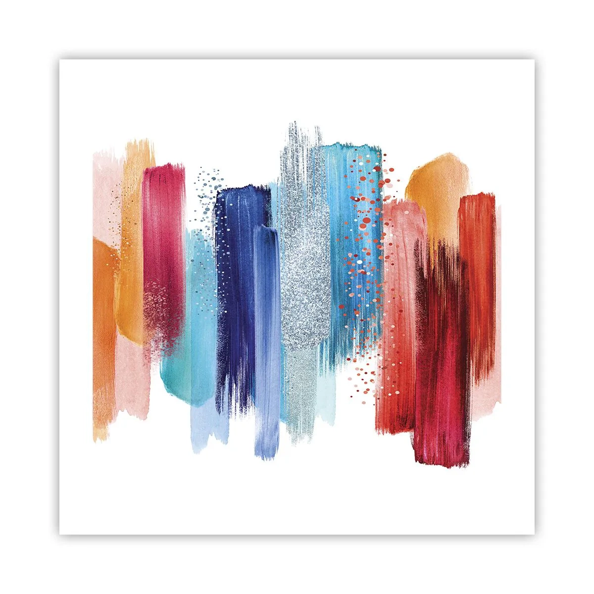 Plakát - Nahoru a dolů  - 50x50 cm