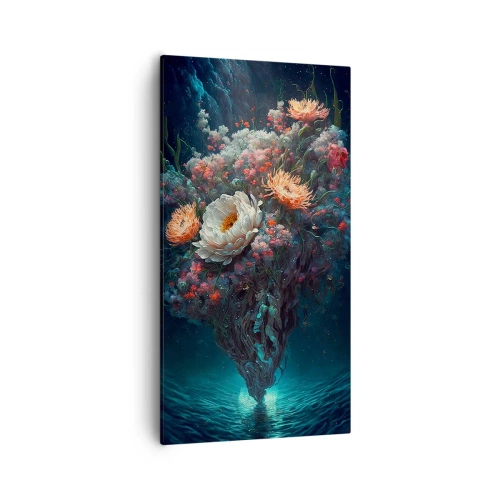 Obraz na plátně - Podivná zahrada - 55x100 cm