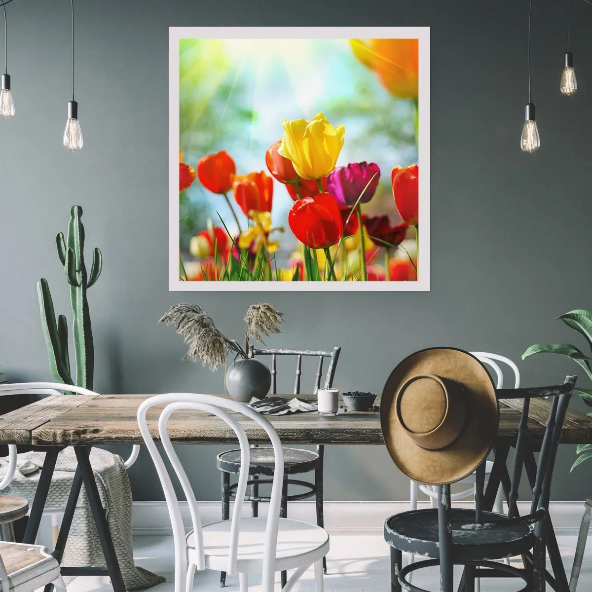 Plakát - Všechny barvy slunce - 40x40 cm