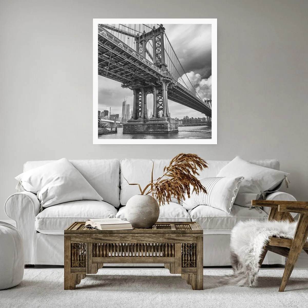 Plakát - Do srdce města - 40x40 cm