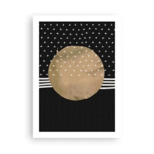 Plakát - Kompozice: vlajka galaxie - 50x70 cm