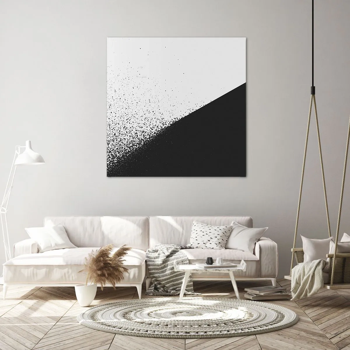 Obraz na plátně - Rychleji a rychleji, více a více - 60x60 cm
