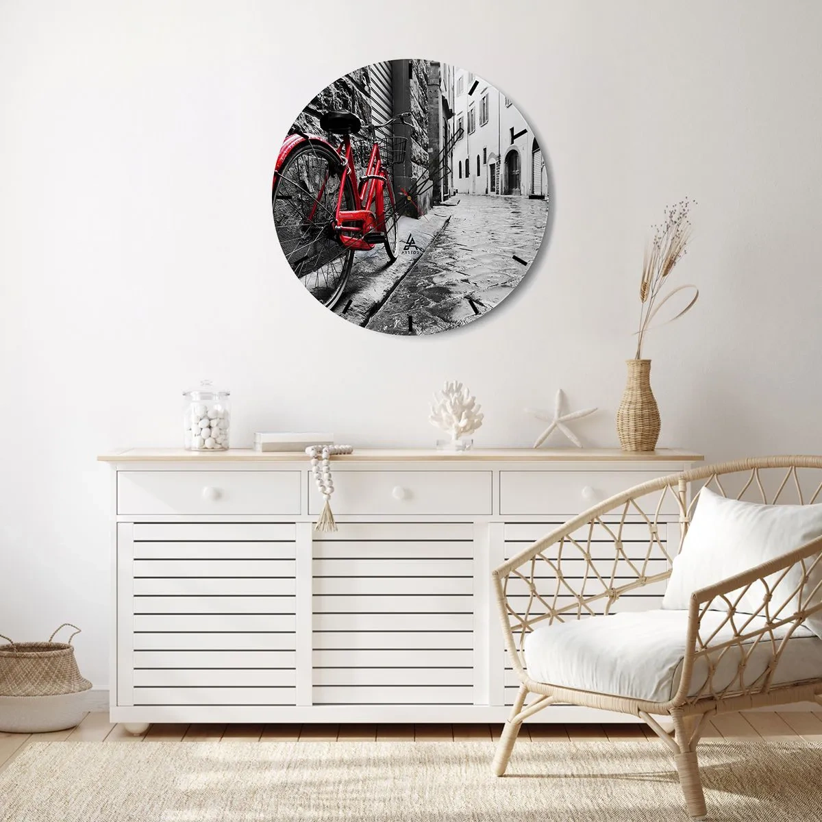 Nástěnné hodiny - Skutečná krása nestárne - 30x30 cm