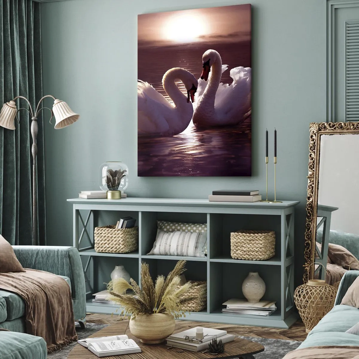 Obraz na plátně - Dokud nás smrt nerozdělí - 50x70 cm