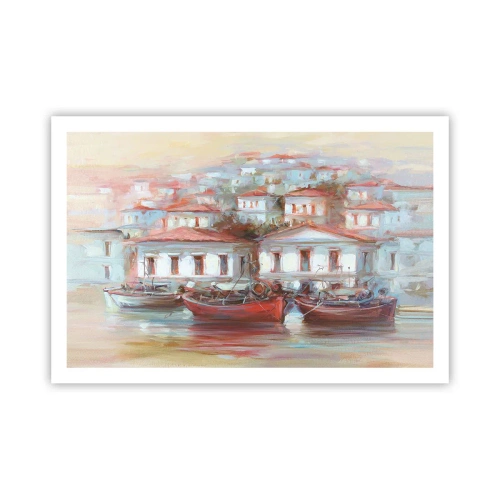 Plakát - Šťastné městečko - 91x61 cm