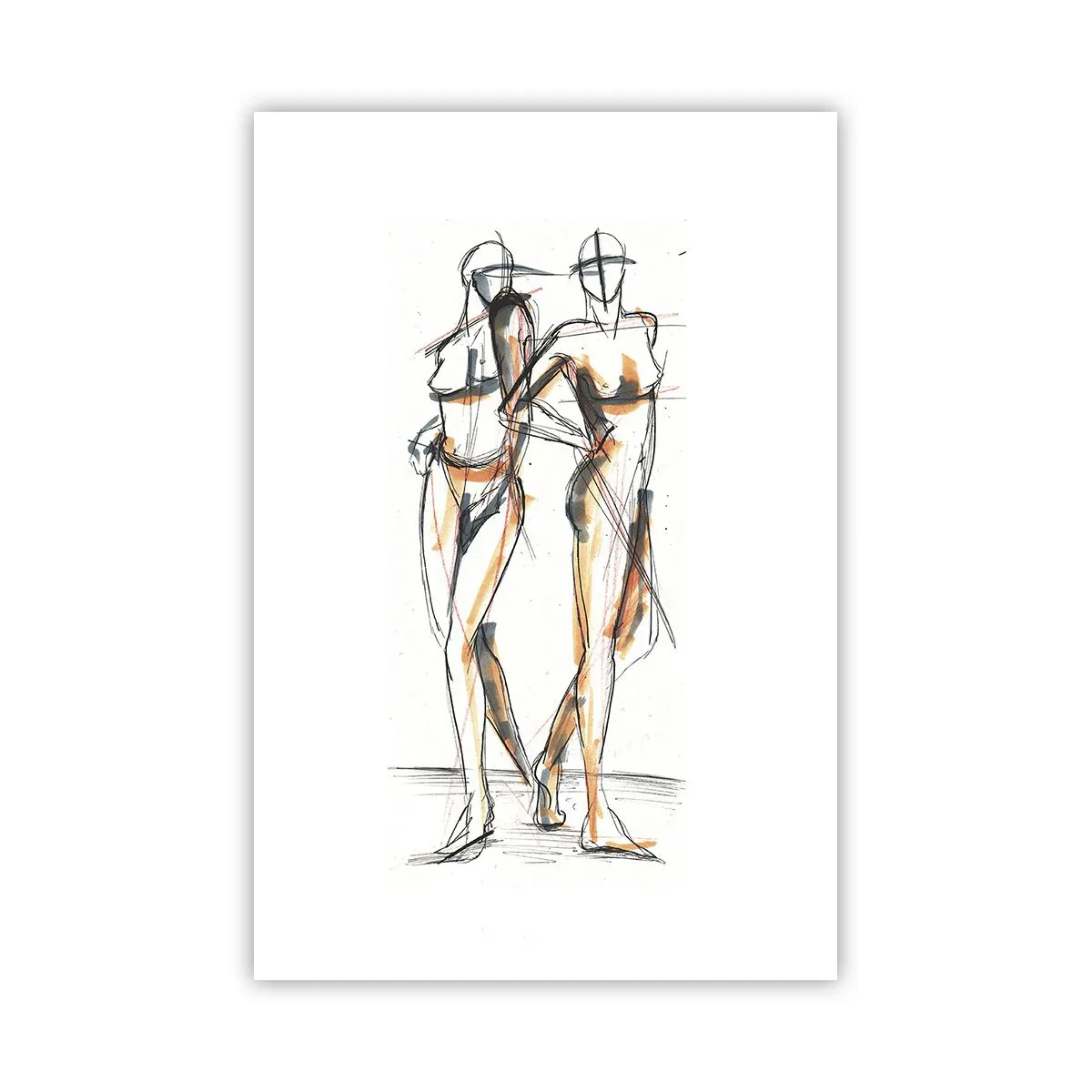 Plakát - Studie šarmu - 61x91 cm
