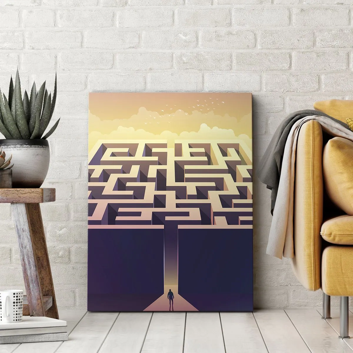 Obraz na plátně - Čas rozhodnutí - 70x100 cm