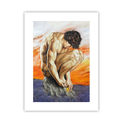 Plakát - Ponořen do sebe - 30x40 cm