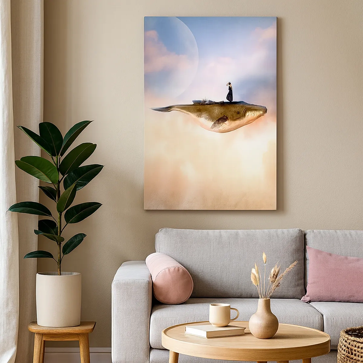 Obraz na plátně - Surrealistická cesta - 50x70 cm
