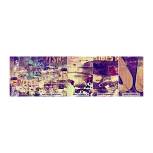 Vzor Fototapety Samolepicí Deluxe Sticker - A tohle zůstane - Graffiti, Nástěnná malba, Grafika - 100x30 cm