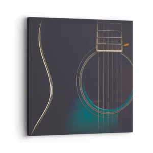 Obraz na plátně - Okamžik, než to zazní - 30x30 cm