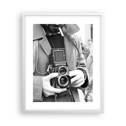 Plakát v bílém rámu - V retro stylu - 40x50 cm