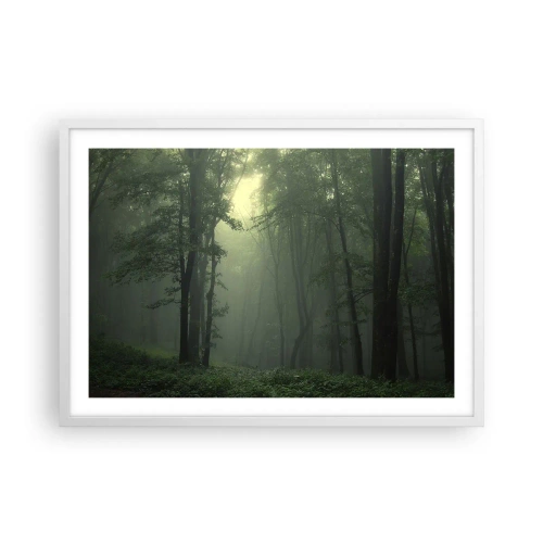 Plakát v bílém rámu - Než se probudí - 70x50 cm