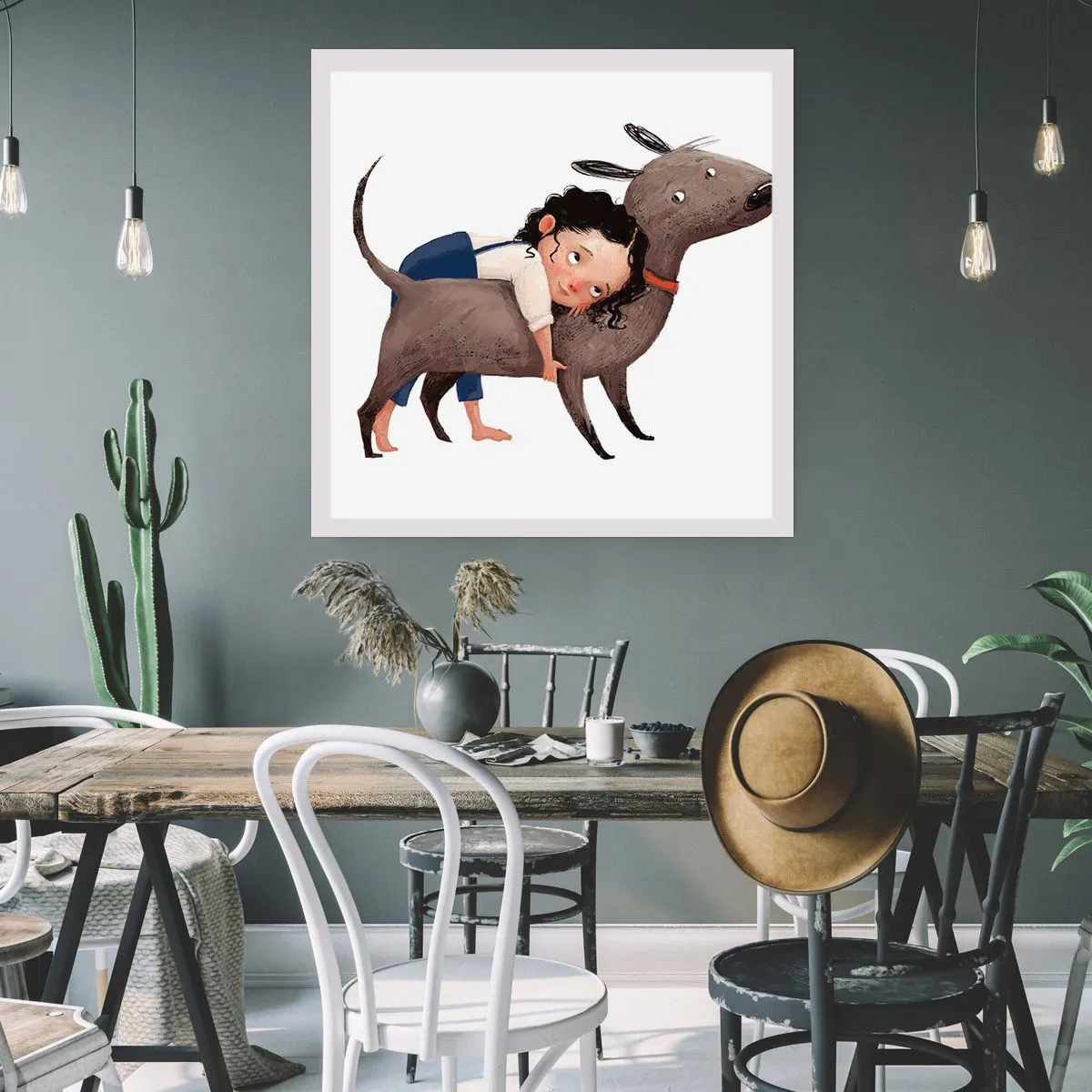 Plakát - Nejlepší přátelé - 60x60 cm