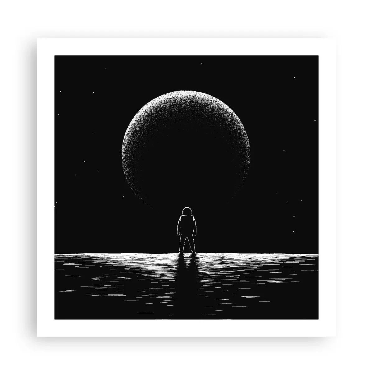 Plakát - Tváři v tvář - 60x60 cm